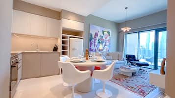 Apartment (2 Bedrooms) | Living area