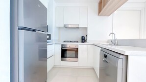 公寓 (2 Bedrooms) | 私人厨房 | 微波炉、烤箱、洗碗机、电热水壶