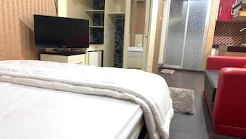 Kamar Double Deluks | Meja kerja, Wi-Fi gratis, dan seprai linen