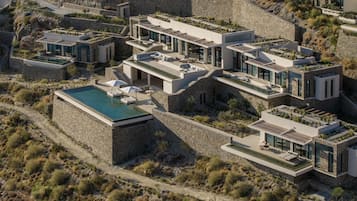 Grand Villa, 4 Bedrooms, Oceanfront | View from room