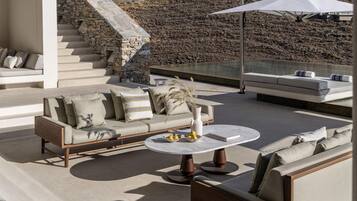 Grand kamer, 4 slaapkamers (Residence, Seafront) | Kamervoorziening