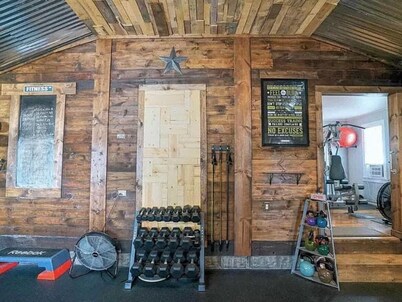 Steps from Notre Dame, complete with workout studio and hot tub for your use!