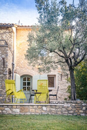 Terrace/patio - Villa La Jonche (mollans-sur-ouvèze)