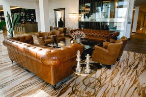 Sitteområde i lobbyen