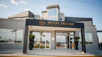 Entrada de la propiedad