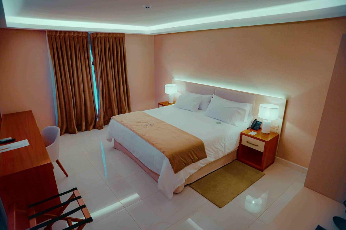 Chambre Standard | 1 chambre, coffres-forts dans les chambres, rideaux occultants