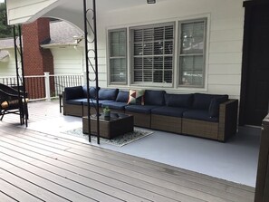Terrace/patio - Welcome to Your Enchanting 3-Bedroom Home in Charming Albemarle-North Carolina (Albemarle)