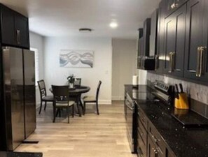 Fridge, microwave, oven, stovetop - Welcome to Your Enchanting 3-Bedroom Home in Charming Albemarle-North Carolina (Albemarle)