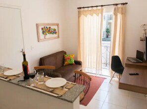 Classic Apartment, 1 Double Bed with Sofa bed | Terrace/patio - Apart Sol Nascente (Itatiaia)