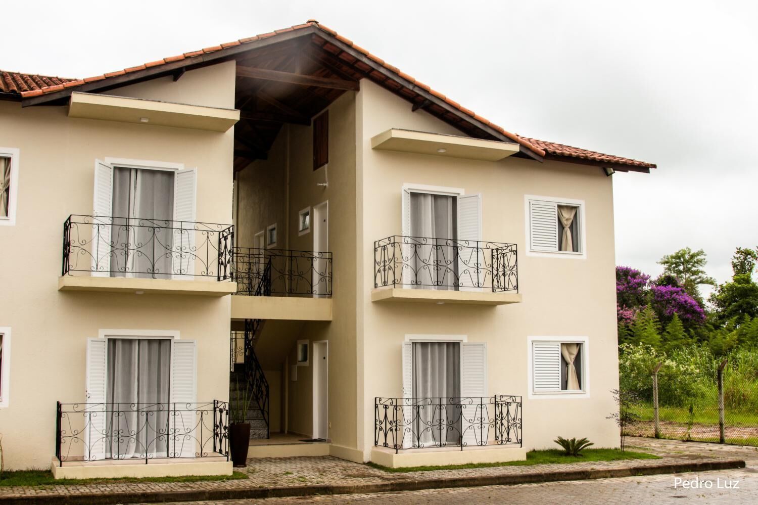 Façade de l’hébergement