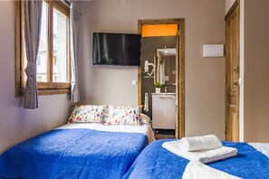 1 soverom, strykejern/-brett, reiseseng for barn og wi-fi (inkludert)