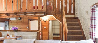 Picked for its character and charm with beautiful views across the hills.