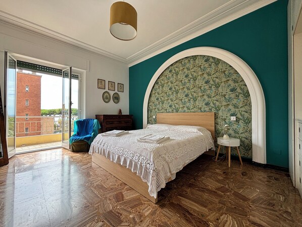 2 camere, ferro/asse da stiro, culla da viaggio, Wi-Fi gratuito