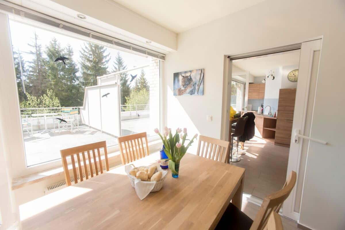 Panorama appartement | Dineren in de kamer