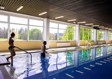 Indoor pool. Apartments Harz Panorama