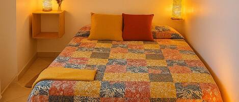 1 chambre, fer et planche à repasser, Wi-Fi, draps fournis