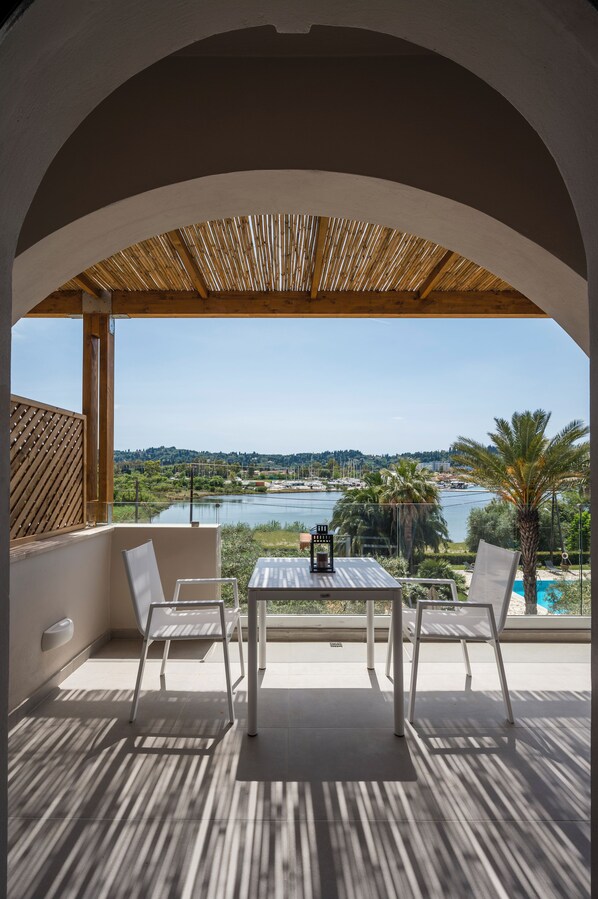 Standard Suite, Sea View | Balcony view - Loadstar Rooms & Suites (Corfu)
