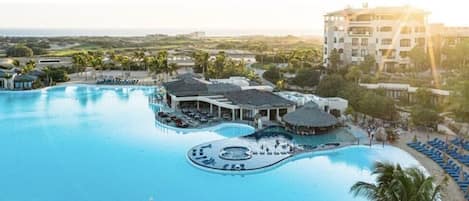 Una piscina climatizada