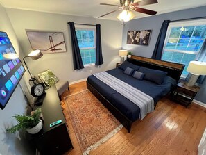 3 chambres, fer et planche à repasser, Wi-Fi, draps fournis