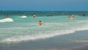 Beach nearby, beach towels