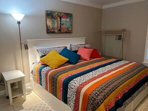 1 bedroom, desk, iron/ironing board, free WiFi