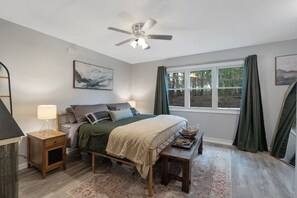 4 soverom, strykejern/-brett, wi-fi og sengetøy