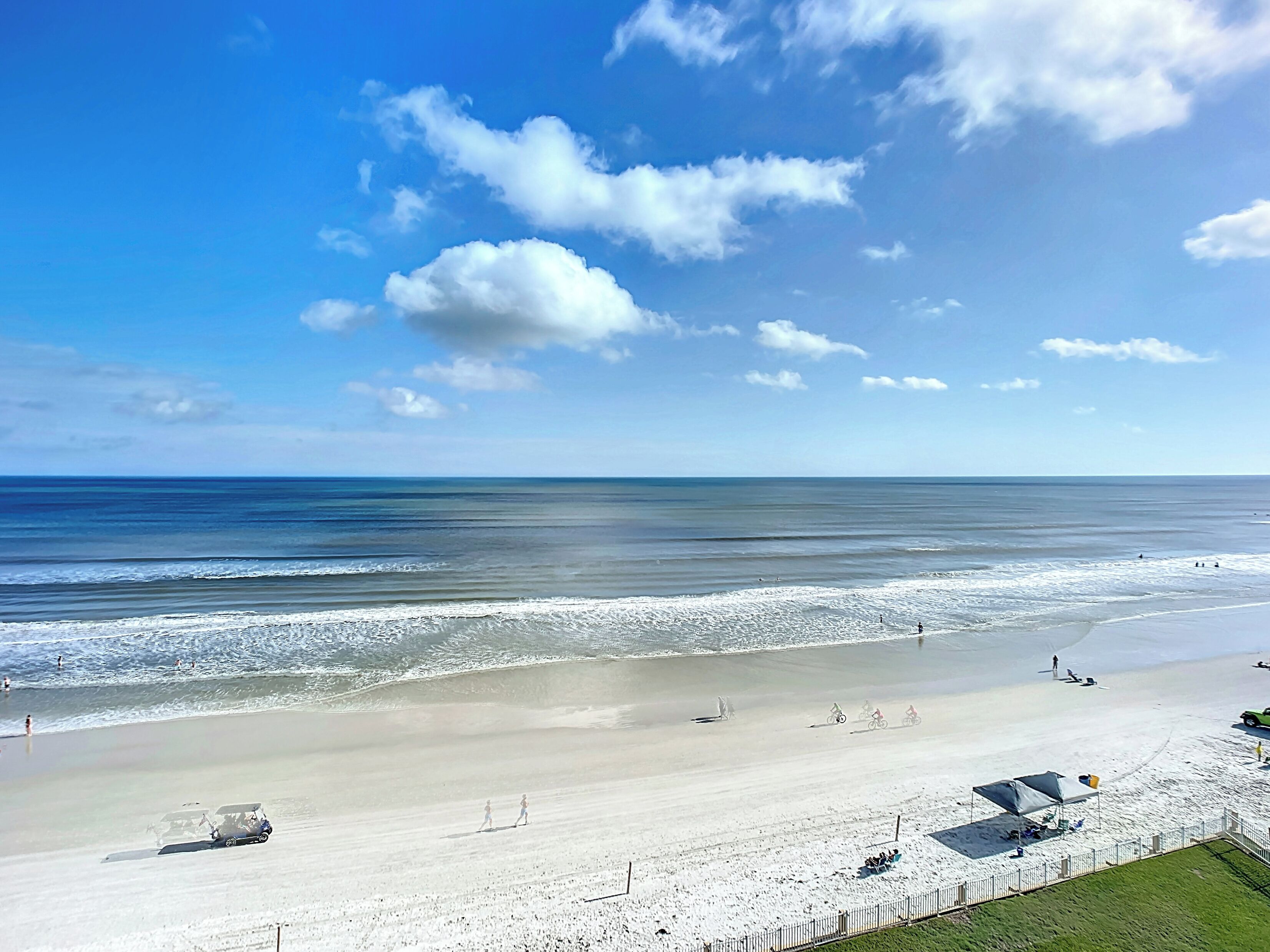 Aan het strand