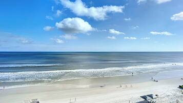 Aan het strand
