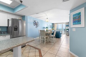 Interior - Beachfront Condo - Pool, BBQ & Steps from Flagler Ave (New Smyrna Beach)