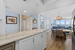 Dining - Updated Oceanfront Condo! Pool, Beach & steps from Flagler Ave (New Smyrna Beach)