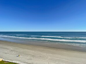 On the beach - Top Floor Oceanfront - Pool, Beach & Steps to Flagler Ave (New Smyrna Beach)
