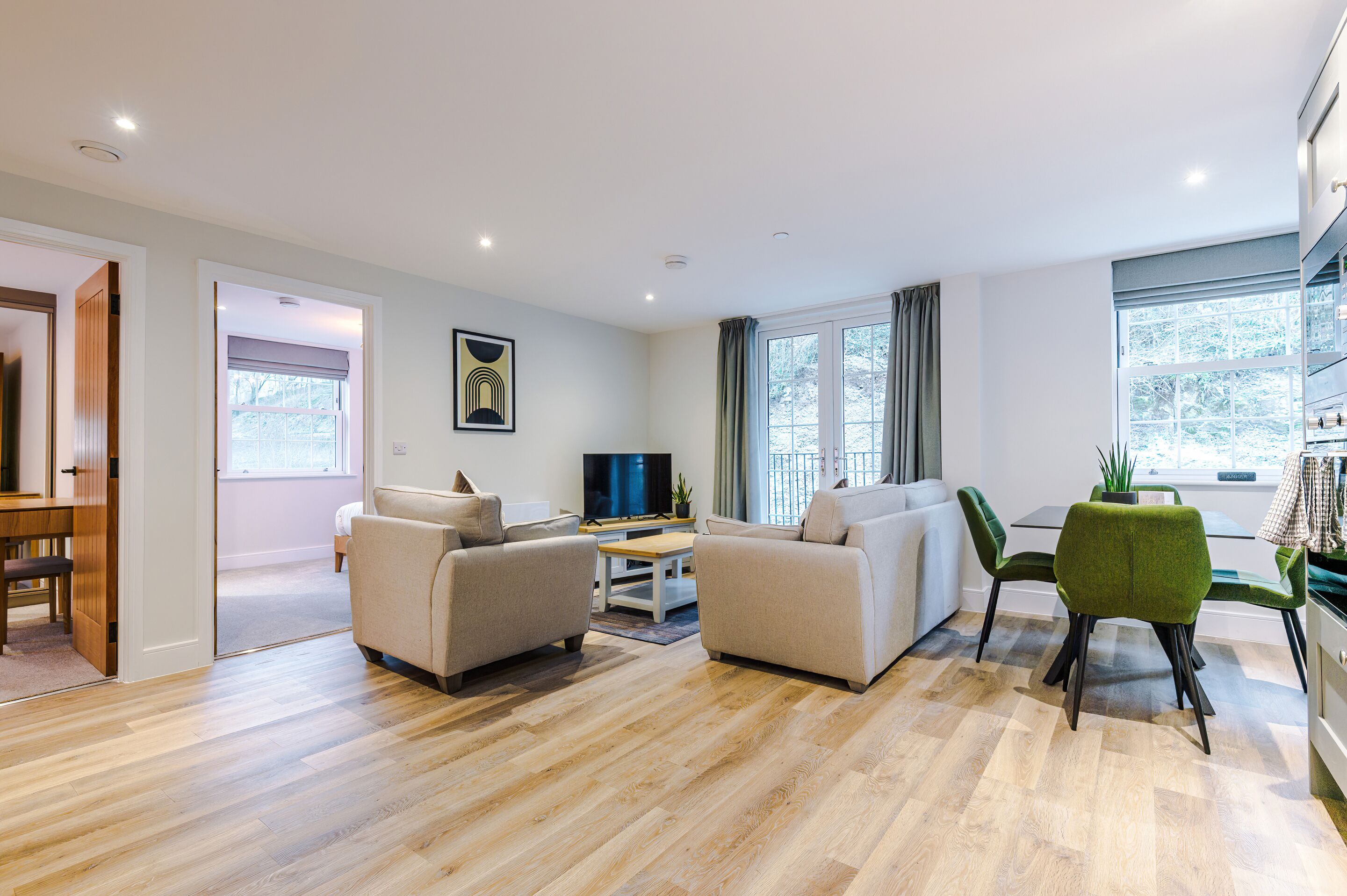 Rock Mill | Deluxe 2-bed With Private Balcony - Bakewell