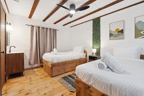 12 bedrooms, desk, iron/ironing board, WiFi