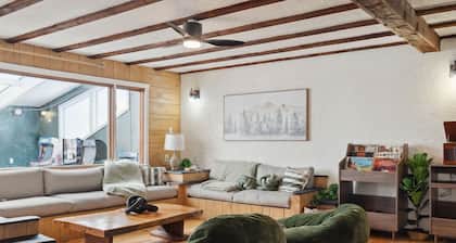 The Birch House Heated Pool, Sauna Theater,& More