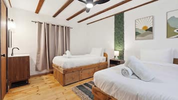 13 bedrooms, desk, iron/ironing board, free WiFi