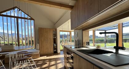 Sunset Holiday Home with Hot tub and terrace