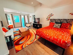 Desk, iron/ironing board, free WiFi, bed sheets