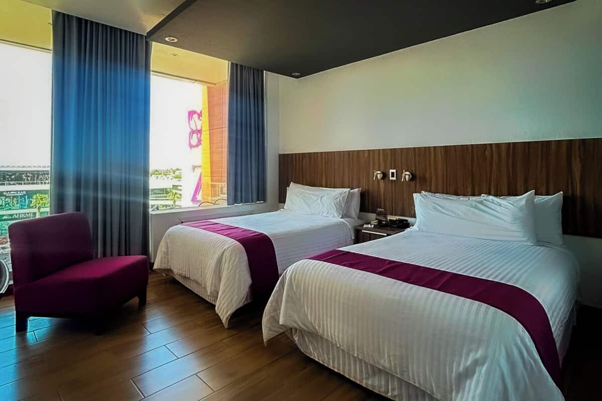 1 bilik tidur, peralatan tempat tidur premium, meja