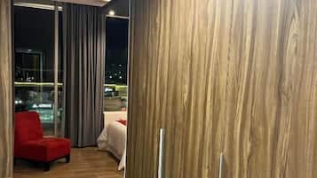 Double Room with Terrace | Premium bedding, desk, laptop workspace, soundproofing