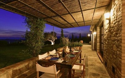 Villa in Magliano In Toscana with 8 bedrooms sleeps 17