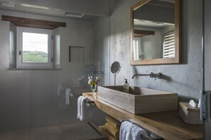 Shower, hair dryer, bidet - Villa in Radda In Chianti with 6 bedrooms sleeps 12 (Radda In Chianti)
