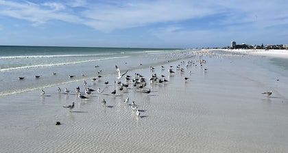 ONLY 2 WKS LEFT IN AUG 5 Min walk to Beach & Village, Private Pool,On the Canal