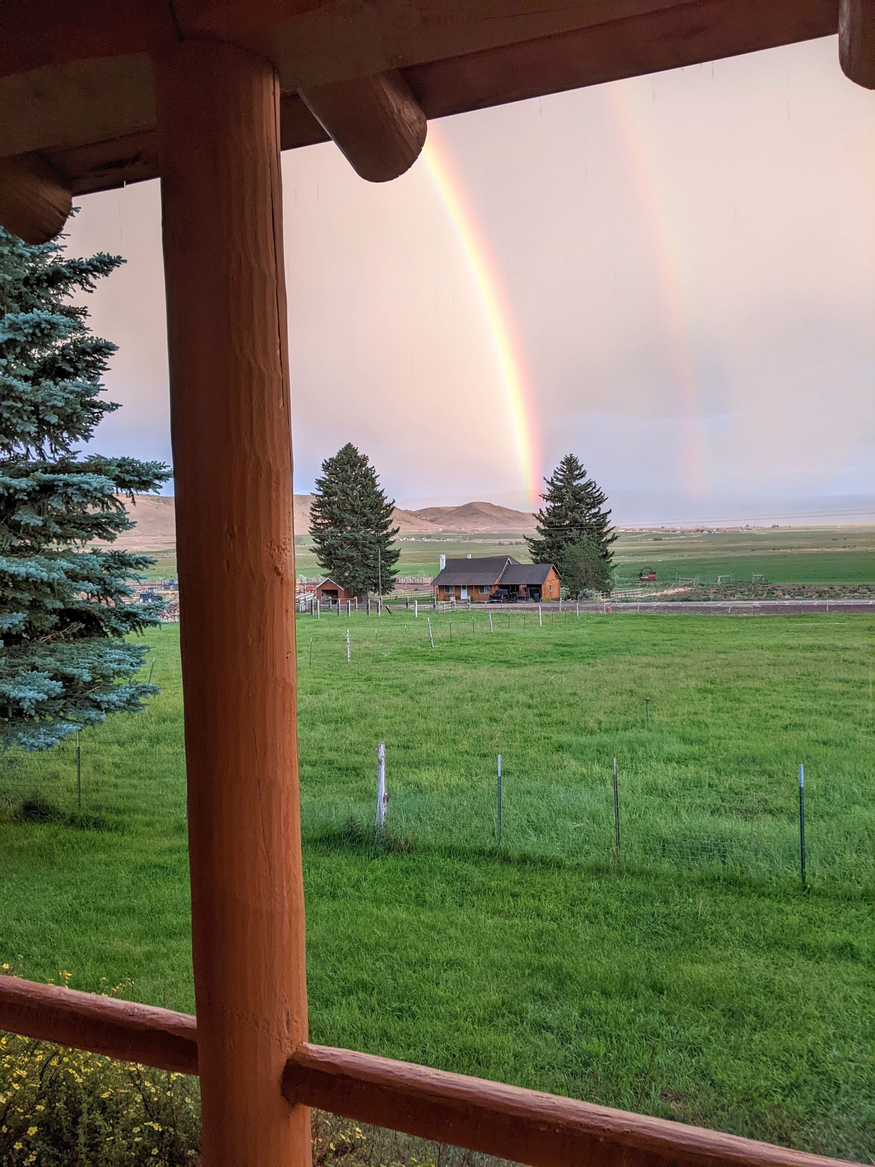 Porch view of the Valley