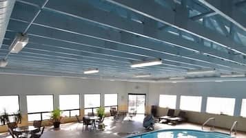 Indoor pool, outdoor pool