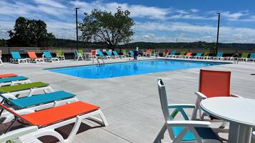 Indoor pool, outdoor pool