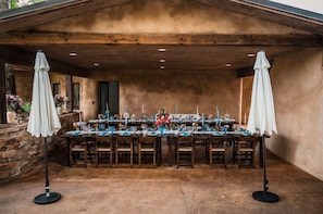 Outdoor banquet area - EagleWatch Mountain Retreat & Event Venue (Bryson City)