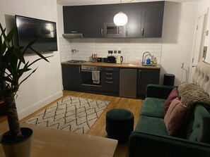 Private kitchen - 1 Bedroom Flat in Well Connected Part of London (London)