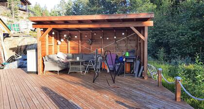 Stunning home in Mykland with WiFi