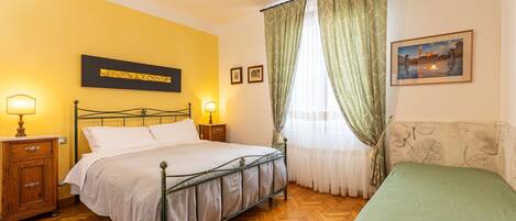 1 makuuhuone, ilmainen Wi-Fi, vuodevaatteet