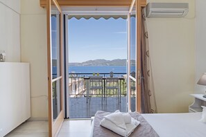 1 bedroom, free WiFi, bed sheets - Apartment 'With Sea View M4' with Sea View, Wi-Fi and Air Conditioning (Nikiana)